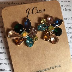Colorful JCrew earrings
